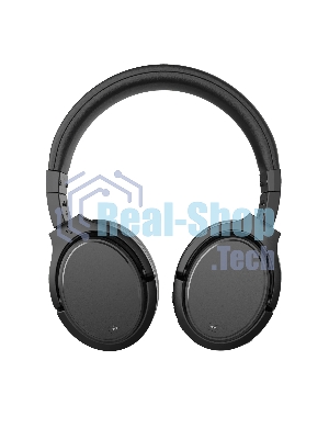 Беспроводные наушники MEG HEA500BL, Bluetooth 6.0, до 90 ч, ANC Hybrid, Multipoint, черный