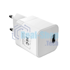 Сетевое зарядное устройство MORE CHOICE (4620202555854) NC86a 1Type-C 3.0A PD 20W для Type-C Type-C, белый