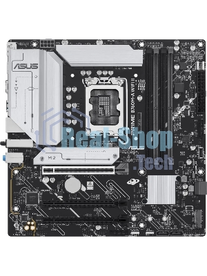 Материнская плата Asus PRIME B760M-A WIFI II Soc-1700 Intel B760 4xDDR5 mATX AC`97 8ch(7.1) 2.5Gg RAID+HDMI+DP