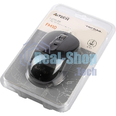 Мышь проводная A4Tech Fstyler FM10 черный/серый, 1600 dpi, USB, кнопки - 4