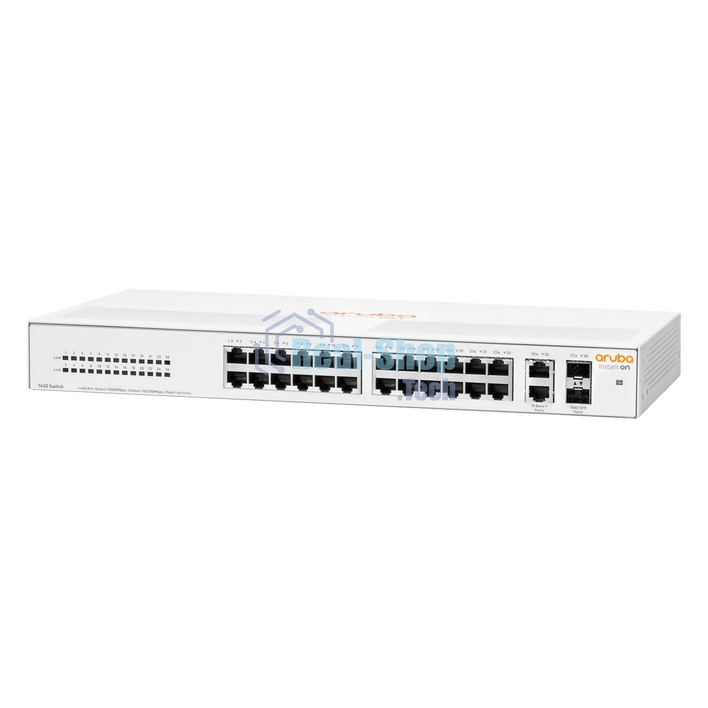 Коммутатор HPE Instant on 1430 R8R50A#ABB 26G 2SFP неуправляемый