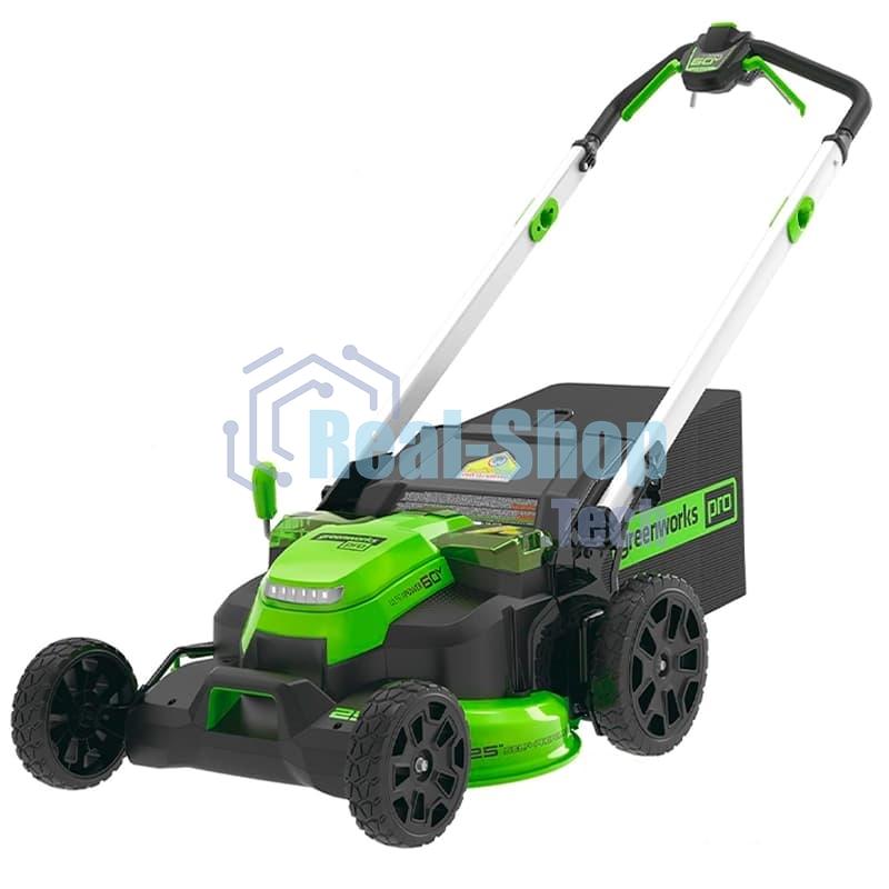 Газонокосилка аккумуляторная GreenWorks GD60LM61, 60 В, 0 Ач