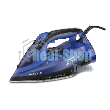 Утюг HOLT HT-IR-015-400 синий, 3000 Вт, 50 г/мин, 200 г/мин, 380 мл