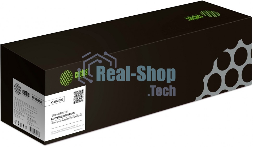 Картридж лазерный Cactus CS-W9212MC желтый (28000 стр.) для HP MP Color LaserJet Managed MFP E78223dn, E78228dn