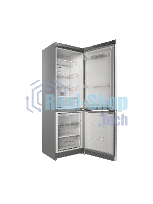 Холодильник Indesit ITS 5180 XB нержавеющая сталь двухкамерный 220/78л морозилка снизу, No Frost