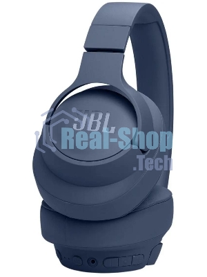 Беспроводные/проводные наушники JBL Tune 770NC синий, полноразмерные, Bluetooth + проводной, активное шумоподавление, до 70 ч