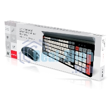 Комплект клавиатуры + мышь Smartbuy (SBC-201359AG-KW) 201359AG черно-серо-белый