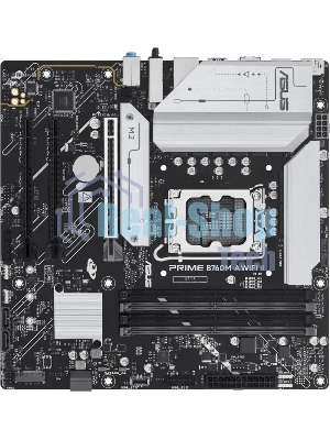 Материнская плата Asus PRIME B760M-A WIFI II Soc-1700 Intel B760 4xDDR5 mATX AC`97 8ch(7.1) 2.5Gg RAID+HDMI+DP