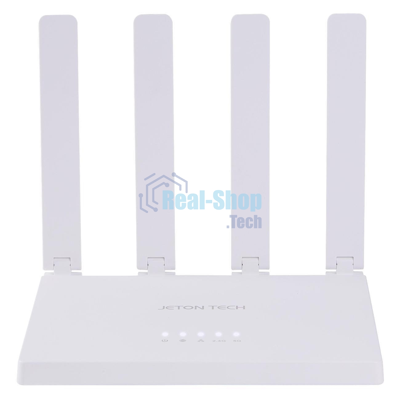Двухдиапазонный гигабитный роутер Wi-Fi Jeton Tech AX3000 Core 6 Mesh Router, белый