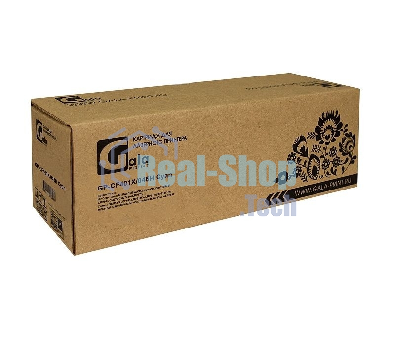 Картридж лазерный GalaPrint GP-CF401X №201X голубой (2300 стр) для HP Color LaserJet Pro M252/MFP277