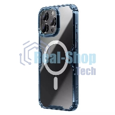 Чехол Nature TPU Pro Magnetic Case, синий, (AP IP16 Pro)