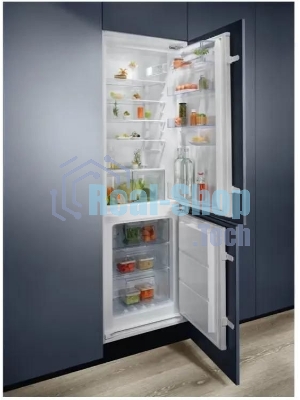 Встраиваемый холодильник Electrolux ENT6NE18S белый, 2-хкамерн., 195/62 л., морозилка снизу, No Frost