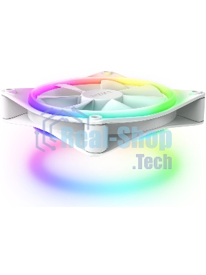 Комплект вентиляторов для корпуса Case Cooler NZXT F120 RGb DUO Triple Pack (120x120x25мм, 4-pin PWM, RGb, 48.58CFM, 29dBA, 1800RPM, белый, 3pcs)