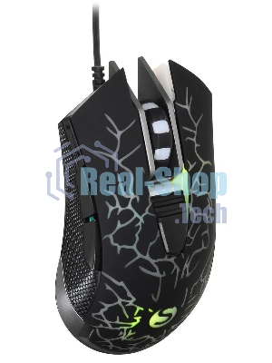 Мышь проводная SunWind SW-M705G черный, 3600 dpi, USB, кнопки - 6