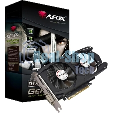 Видеокарта Afox PCI-E 3.0 AF1050TI-4096D5H7-V9 NVIDIA GeForce GTX 1050TI 4Gb 128bit GDDR5 1291/7000 DVIx1 HDMIx1 DPx1 HDCP Ret