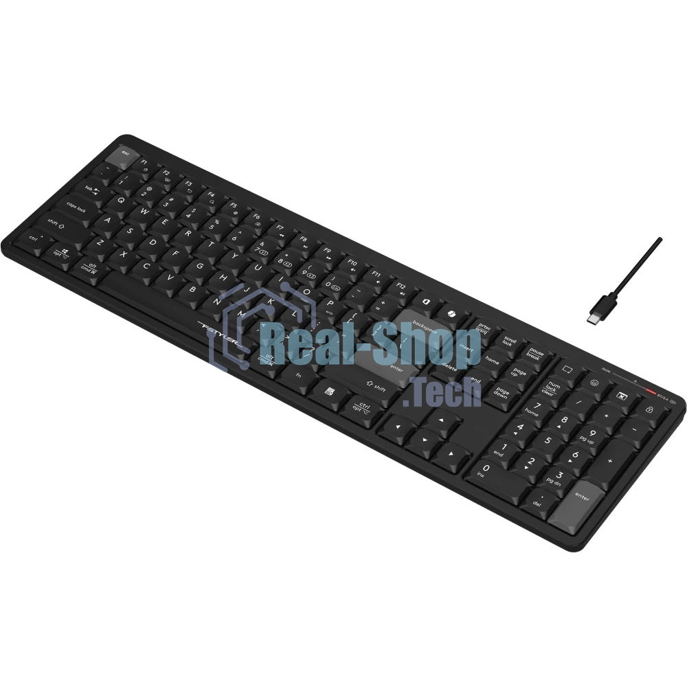 Клавиатура беспроводная A4Tech Fstyler FBX55C черный USB BT/Radio slim Multimedia (FBX55C)