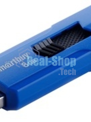 Флешка USB Smartbuy STREAM Blue (SB8GbST-B), 8Gb, USB 2.0, R/W 25/15, синий/черный