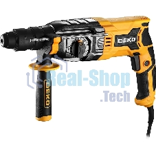 Перфоратор Deko DKH1250W, SDS-plus, 1250 Вт, 3,2 Дж, от сети