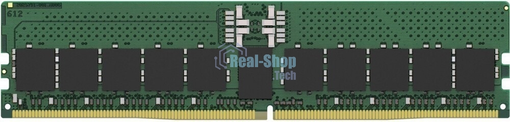 Оперативная память Kingston, DDR5, 32GB (1x32GB), 5600MHz, CL46, ECC, RDIMM