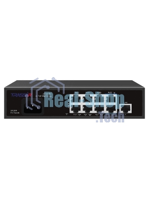 Коммутатор Trassir TR-NS1109-120-8PoE неуправляемый