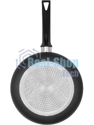 Сковорода Rondell Arabesco RDA-578, 26 см, с крышкой, серый