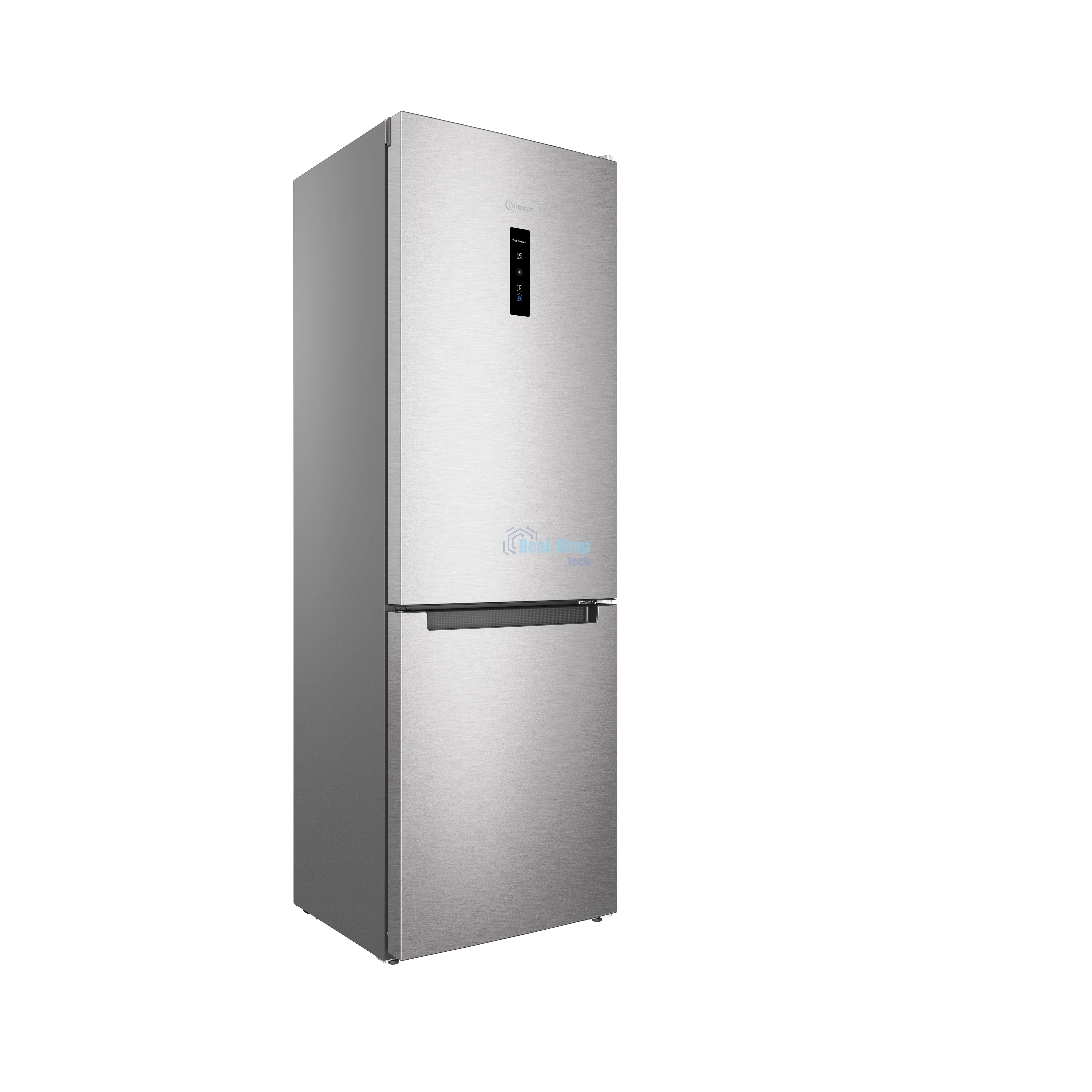 Холодильник Indesit ITS 5180 XB нержавеющая сталь двухкамерный 220/78л морозилка снизу, No Frost