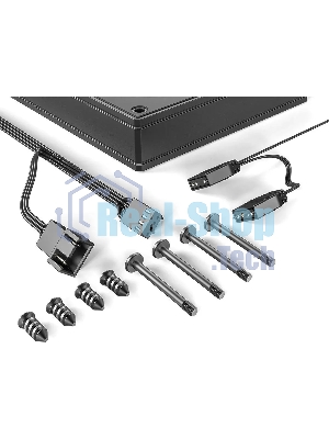 Вентилятор для корпуса ID-COOLING AS-120-ARGb-K черный 120мм 2000rpm 27.2db 4-pin