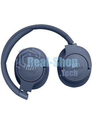 Беспроводные/проводные наушники JBL Tune 770NC синий, полноразмерные, Bluetooth + проводной, активное шумоподавление, до 70 ч