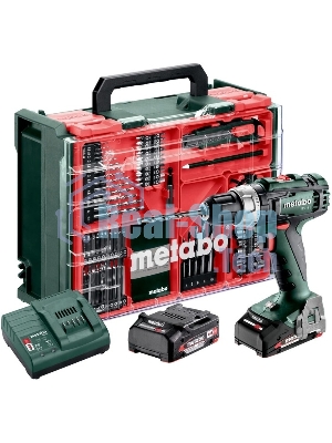 Дрель-шуруповерт Metabo BS 18 L 602321710, Аккумуляторный, 18В, Кейс
