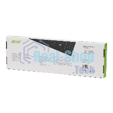 Клавиатура проводная Acer OKW122, USB, черный