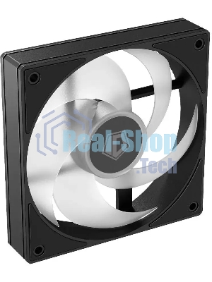 Вентилятор для корпуса ID-COOLING AS-120-ARGb-K черный 120мм 2000rpm 27.2db 4-pin