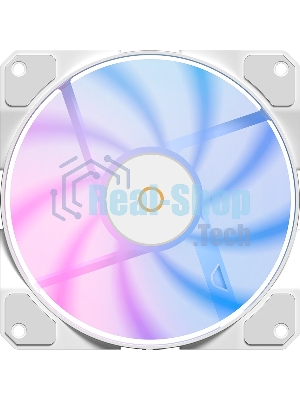 Вентилятор для корпуса Ocypus Beta F12 WH ARGB Reverse Blade White (Beta-F12-WH1AM01X-GL)