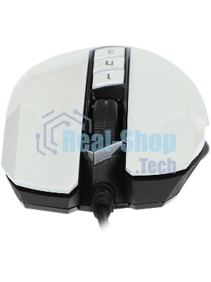 Мышь проводная A4Tech Bloody W60 Max белый, 10000 dpi, USB, кнопки - 10