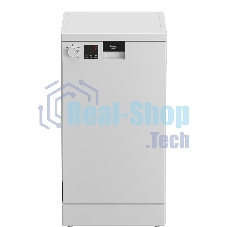 Посудомоечная машина Beko DVS050R01W, белый, 44.8 см, 10 компл., сушка конденсационная, 49 дБ, класс A