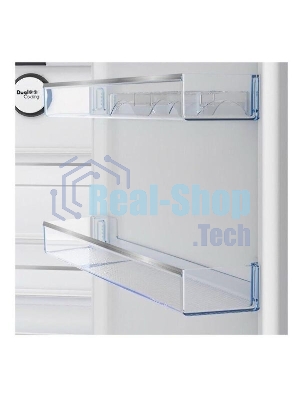 Холодильник Beko B1RCNK272G серый, двухкамерный 163/76л морозилка снизу, No Frost