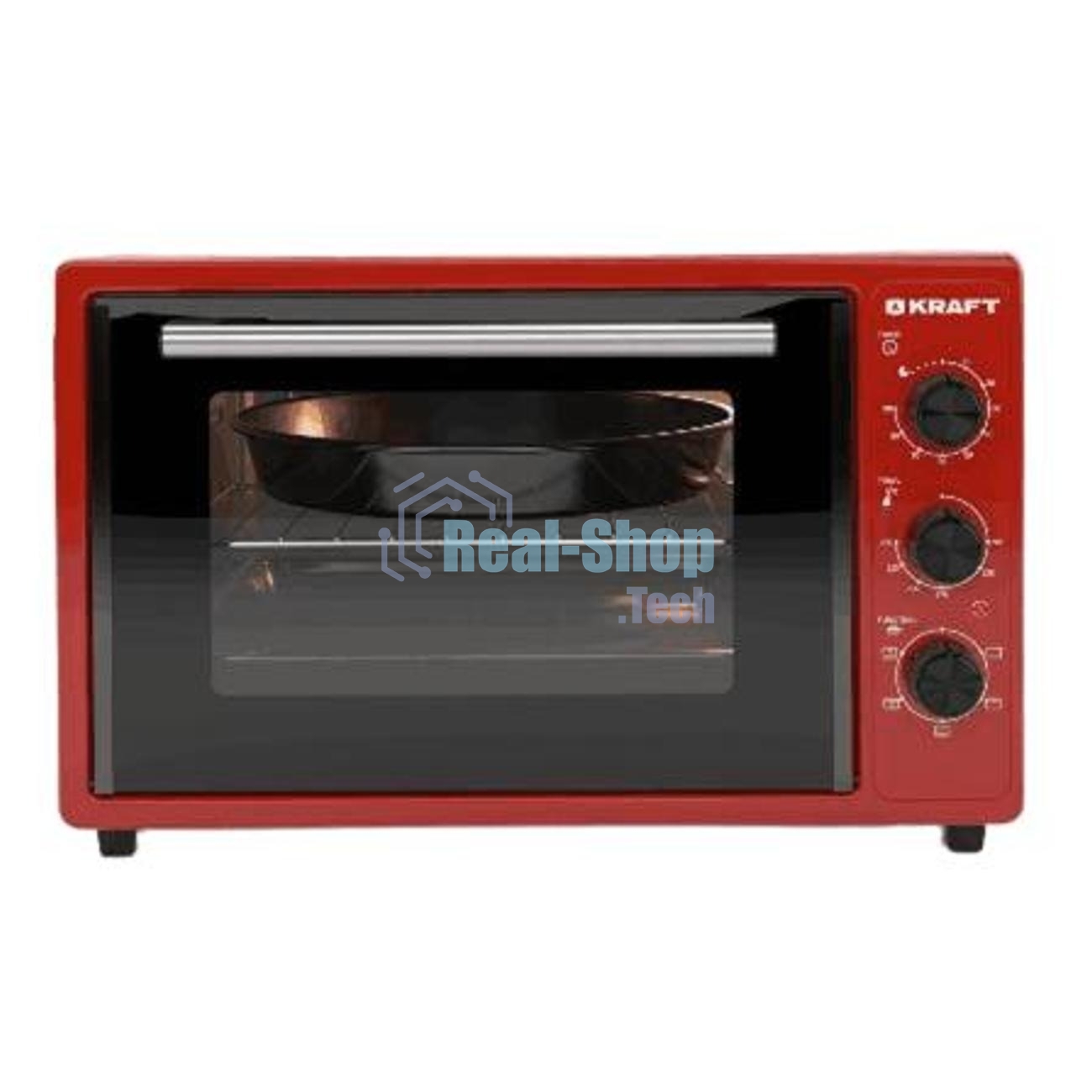 Мини-печь KRAFT KN-MO 3902 FKR красный