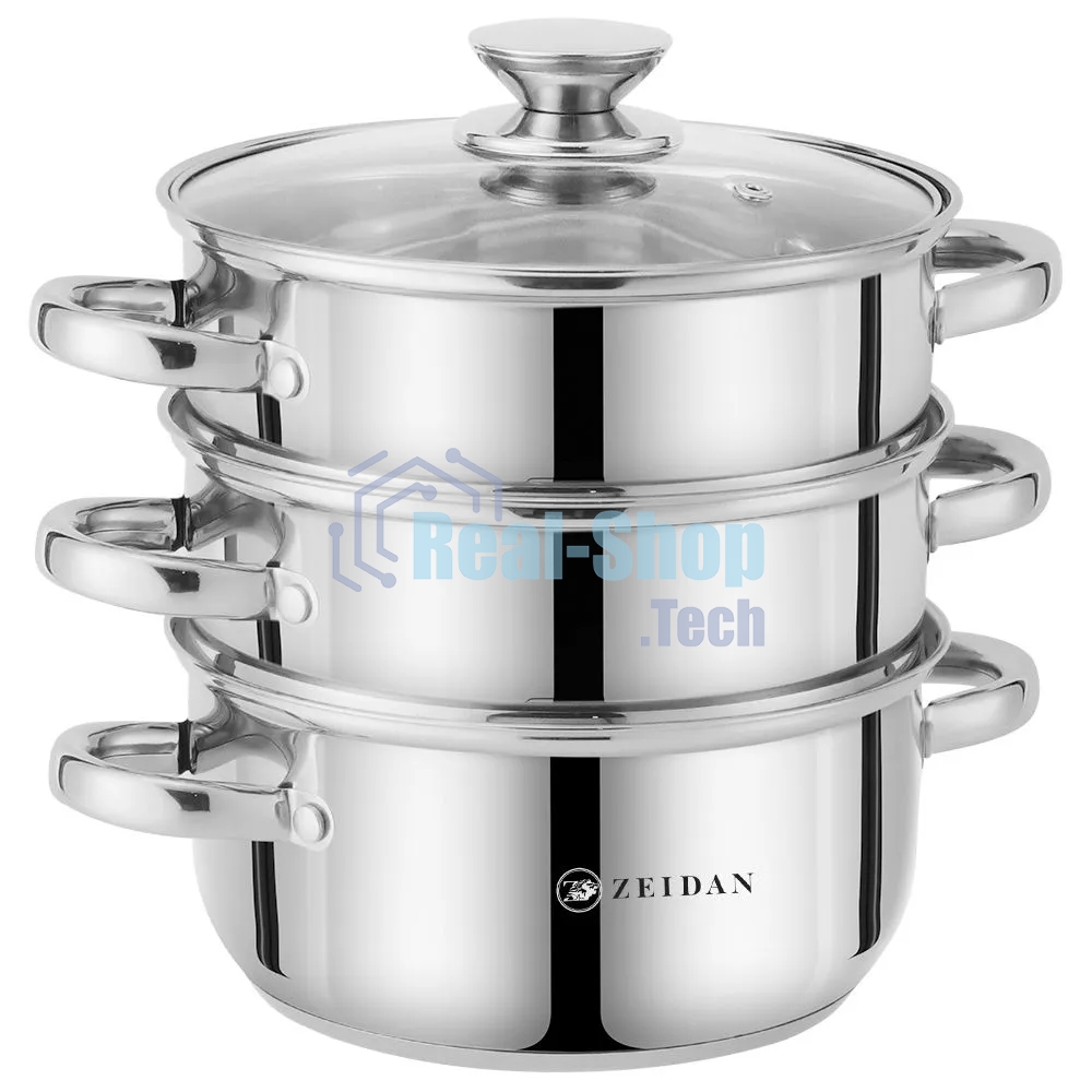 Пароварка трехъярусная Zeidan Z-501108