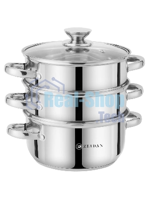 Пароварка трехъярусная Zeidan Z-501108