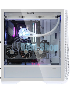 Компьютерный корпус Zalman Z9 Iceberg белый без БП ATX 3x120мм 2x140мм 4xUSB 2.0 audio bott PSU