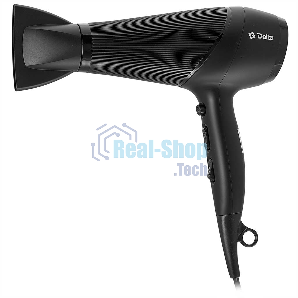 Фен DELTA DL-0948 черный, 2200 Вт