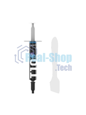 Термопаста ALSEYE T10 Thermal conductivity: 13.9W/m-k Color: Gray Conductivity: non-conductive specific gravity: 2.7g/cm³@25℃ Capacity: 1.2мл Weight: 2G