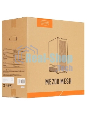 Компьютерный корпус PCCooler ME200 MESH WH, Mesh Full Tower, белый, TG, SPCC, 3x120мм ARGb E-ATX, ATX, mATX, mITX 180/380/220мм 4x2.5