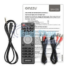 Акустическая система Ginzzu GM-326, BT/HDMI/OPT/USB/FM/ДУ