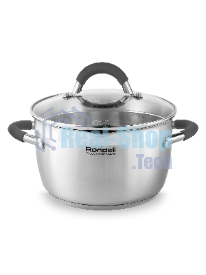Набор посуды Flamme 4 предм.,кастрюли c/кр 20/24 см,нерж.сталь, RDS-339