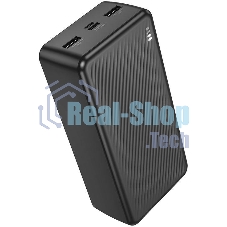 Портативный аккумулятор BOROFONE (6941991116438) BJ55B 30000mAh 2USB 2A LED-индикатор, черный