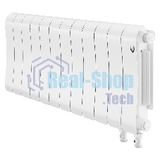 Радиатор биметаллический Royal Thermo Infinity 300 Bianco Traffico VR80 - 12 секц.