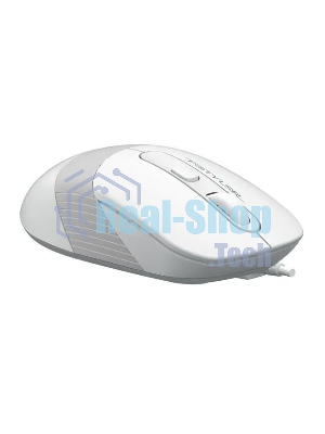 Комплект клавиатура+мышь A4Tech FStyler F1010 проводной, USB, 1600 DPI, белый/серый