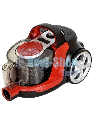Пылесос JVC JH-VC437 красный/черный, 450/2800 Вт, уборка сухая, пылесборник контейнер 3,5 л