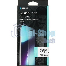 Защитное стекло для экрана Deppa 62827 для Honor 50 lite 2.5D, 1 шт