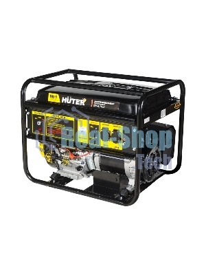 Электрогенератор бензиновый Huter DY6,5LX, 5.5 кВт, 71 дБ, 76.6 кг